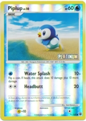 Piplup 71/100 Reverse Holo Promo - 2009 Burger King Campaign Exclusive